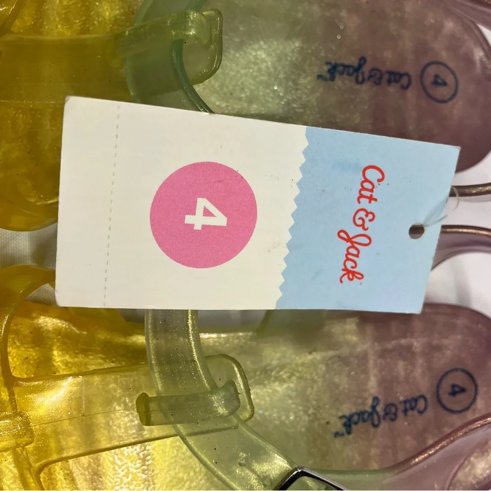 Cat & Jack Multicolor Jelly Sandals